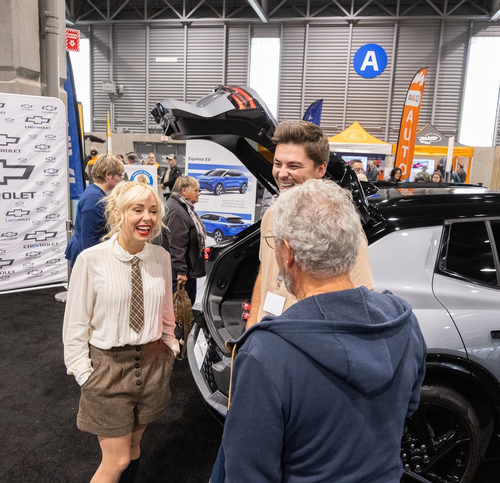 Le Salon du véhicule électrique de Québec (SVEQ) 2024 au Centre de foires d'ExpoCité. Vélo électrique